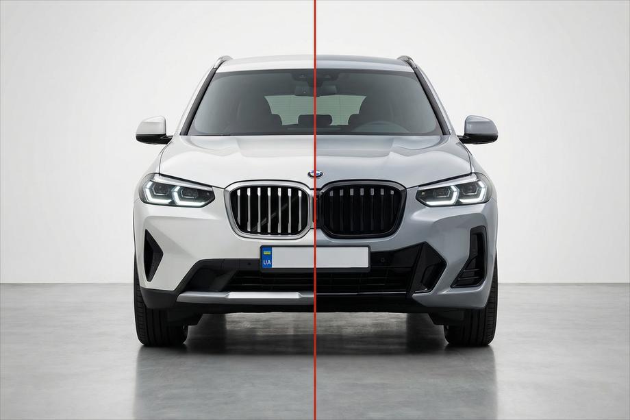 BMW X3 G01 2018– Komplet karoserijskih dodatkov z masko hladilnika 2022-2024 (M-Sport) Image
