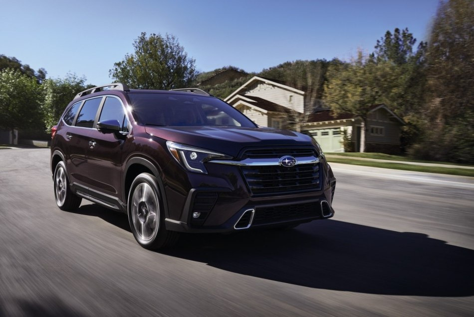 Test Subaru Ascent: posodobljen družinski križanec