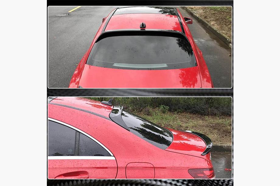 Mercedes CLA C117 2013–2019 Spojler V1 (SD, karbon) Fotografija 5