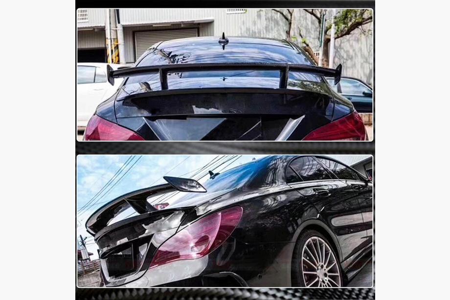 Mercedes CLA C117 2013–2019 Spojler V3 (SD, karbon) Fotografija 3