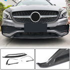 Mercedes CLA C117 2013–2019 Karbon dodatek sprednjega odbijača Lip (za AMG-Line SD 2017-2019, carbon) fotografija 1