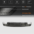 Mercedes CLA C117 2013–2019 Difuzor zadnjega odbijača V1 (za AMG-Line / CLA45 AMG, karbon) fotografija 6