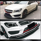 Mercedes CLA C117 2013–2019 Karbonški lip za sprednji odbijač Lip (za CLA45 AMG SD 2013-2015, karbon) fotografija 3