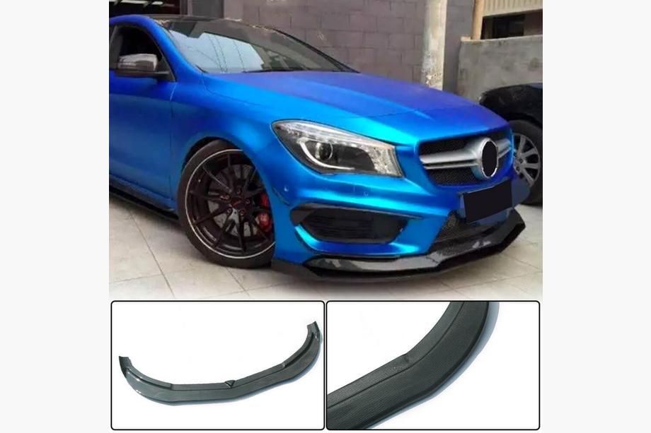 Mercedes CLA C117 2013–2019 Karbonški lip za sprednji odbijač Lip (za CLA45 AMG SD 2013-2015, karbon) Image