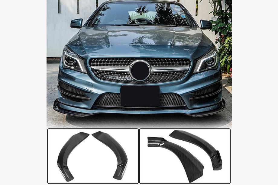 Mercedes CLA C117 2013–2019 Karbonovi dodatki za sprednji odbijač (za Base SD 2013-2016) Image
