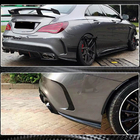 Mercedes CLA C117 2013–2019 Karbon dodatki za zadnji odbijač V3 (za AMG-Line / CLA45 AMG SD) fotografija 4