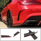 Mercedes CLA C117 2013–2019 Karbon dodatki za zadnji odbijač V3 (za AMG-Line / CLA45 AMG SD) fotografija 6