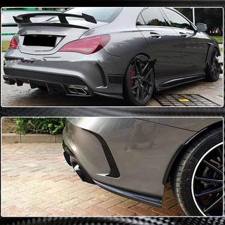 Karbon dodatki za zadnji odbijač V3 (za AMG-Line / CLA45 AMG SD) fotografija 4