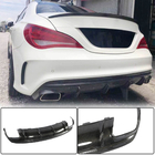 Mercedes CLA C117 2013–2019 Difuzor zadnjega odbijača (za AMG-Line / CLA45 AMG 2017-2019, karbon) fotografija 1