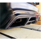 Mercedes CLA C117 2013–2019 Difuzor zadnjega odbijača V1 (za AMG-Line / CLA45 AMG 2013-2016, karbon) fotografija 3