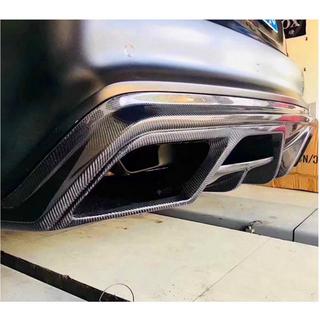 Difuzor zadnjega odbijača V1 (za AMG-Line / CLA45 AMG 2013-2016, karbon) fotografija 3