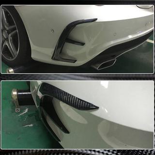 Karbon dodatki za zadnji odbijač (za AMG-Line / CLA45 AMG SD 2013-2016) fotografija 4
