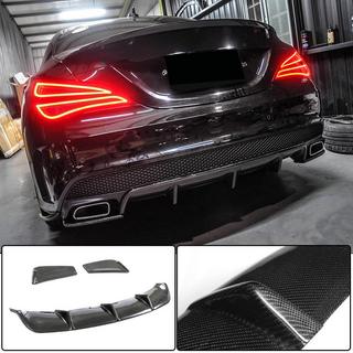 Difuzor zadnjega odbijača V2 (za AMG-Line / CLA45 AMG 2013-2016, karbon) fotografija 1