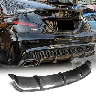 Difuzor zadnjega odbijača V2 (za AMG-Line / CLA45 AMG 2013-2016, karbon) fotografija 2