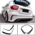 Mercedes A-class W176 2012–2018 Obloge zadnjega odbijača (za AMG-Line HB, karbon) fotografija 1