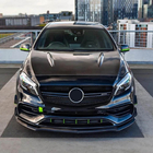 Mercedes A-class W176 2012–2018 Lip za sprednji odbijač (za A45 AMG, ABS) fotografija 2