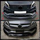 Mercedes A-class W176 2012–2018 Lip za sprednji odbijač (za A45 AMG, ABS) fotografija 4