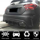 Mercedes A-class W176 2012–2018 Difuzor zadnjega odbijača V1 (za AMG-Line / A45 AMG HB) fotografija 2