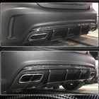 Mercedes A-class W176 2012–2018 Difuzor zadnjega odbijača V1 (za AMG-Line / A45 AMG HB) fotografija 3