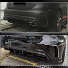 Mercedes A-class W176 2012–2018 Difuzor zadnjega odbijača V1 (za AMG-Line / A45 AMG HB) fotografija 4