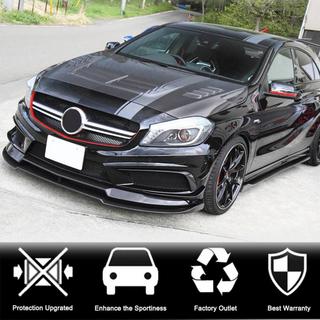 Karbon sprednji lip odbijača Lip V2 (za AMG-Line / A45 AMG HB 2013-2015) fotografija 2
