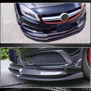 Karbon sprednji lip odbijača Lip V2 (za AMG-Line / A45 AMG HB 2013-2015) fotografija 4