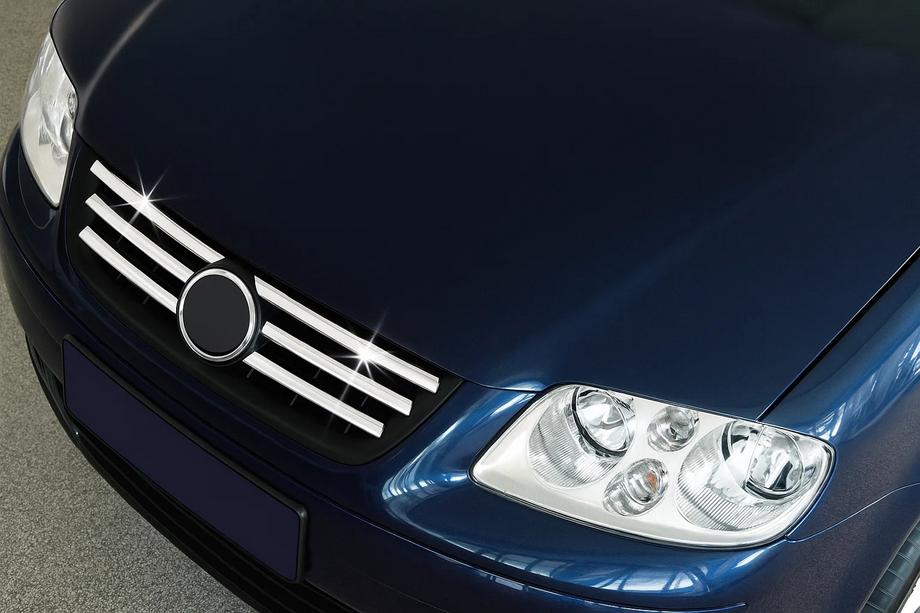 Volkswagen Polo 2001–2009 Okrasne letvice za masko (nerjavno jeklo) 2001-2003 Image