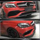 Mercedes A-class W176 2012–2018 Lip dodatek za sprednji odbijač (za AMG-Line / A45 AMG HB 2016-2018, karbon) fotografija 3