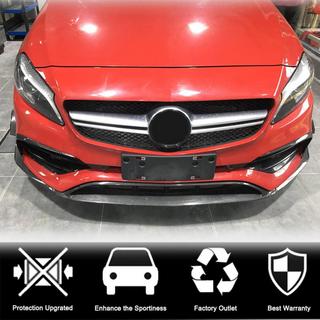 Lip dodatek za sprednji odbijač (za AMG-Line / A45 AMG HB 2016-2018, karbon) fotografija 2
