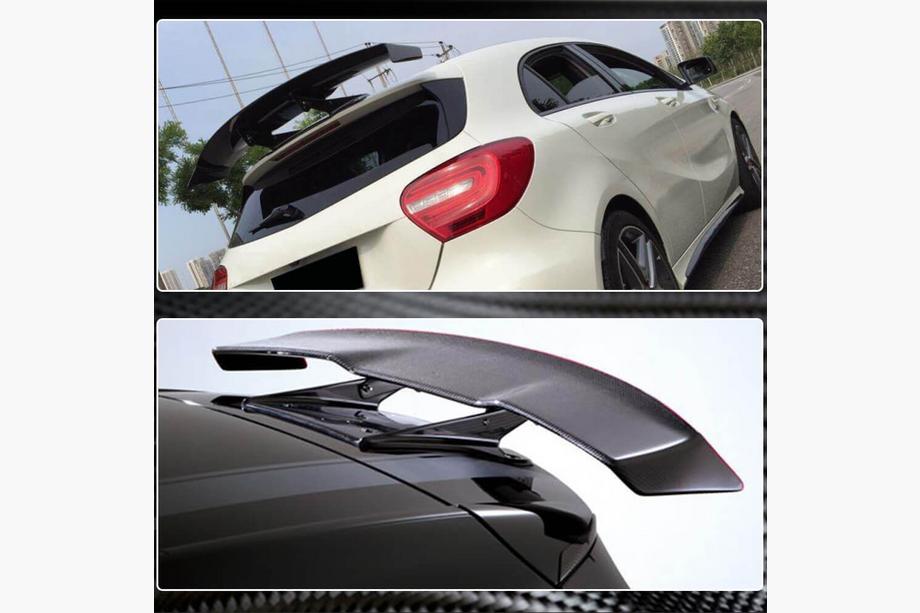 Mercedes A-class W176 2012–2018 Spojler V2 (za HB, karbon) Fotografija 4