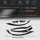 Mercedes A-class W176 2012–2018 Dodatki za sprednji odbijač (za AMG-Line / A45 AMG HB 2013-2015, karbon) fotografija 5