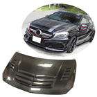 Mercedes A-сlass W176 2012–2018 Pokrov motorja (karbon) fotografija 1