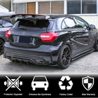 Mercedes A-class W176 2012–2018 Difuzor zadnjega odbijača V2 (za AMG-Line / A45 AMG HB) fotografija 2