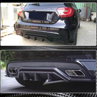 Difuzor zadnjega odbijača V2 (za AMG-Line / A45 AMG HB) fotografija 3