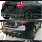 Mercedes A-class W176 2012–2018 Obloge zadnjega odbijača Flap (za AMG-Line / A45 AMG HB, karbon) fotografija 3