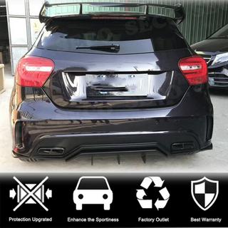 Obloge zadnjega odbijača Flap (za AMG-Line / A45 AMG HB, karbon) fotografija 2