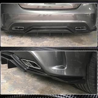 Obloge zadnjega odbijača Flap (za AMG-Line / A45 AMG HB, karbon) fotografija 4