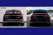 Audi A8 2018– Komplet za facelift z menjavo žarometov (za S8 2025) fotografija 3