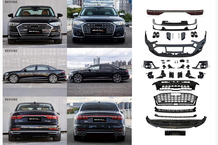 Audi A8 2018– Komplet za facelift brez menjave žarometov (za S8 2025) Image