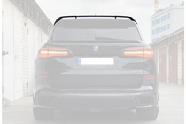 BMW X5 G05 2019–2026 Spojler zadnjega stekla V7 (Sijajno črna) fotografija 2