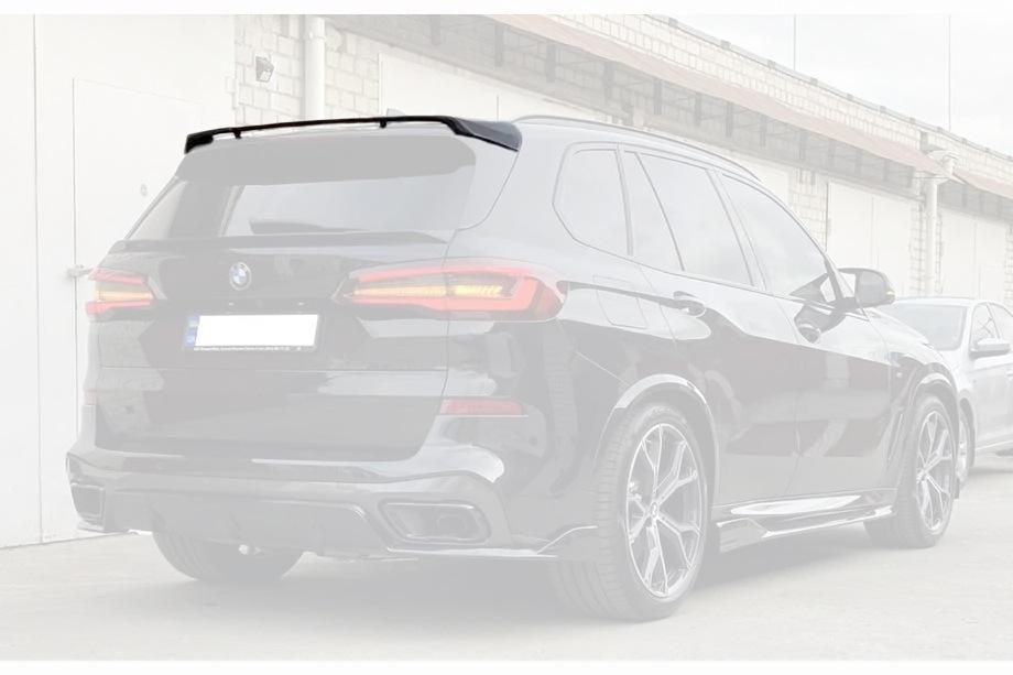 BMW X5 G05 2019–2026 Spojler zadnjega stekla V7 (Sijajno črna) Image