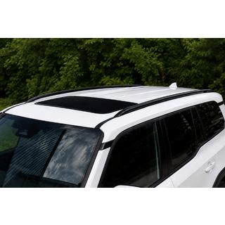 Integrirani strešni nosilci črni OEM (aluminij) Toyota Land Cruiser Prado 250 2023–