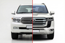 Toyota Land Cruiser 200 2007–2021 Facelift komplet za LC 300 High-Line (standardni komplet) fotografija 1