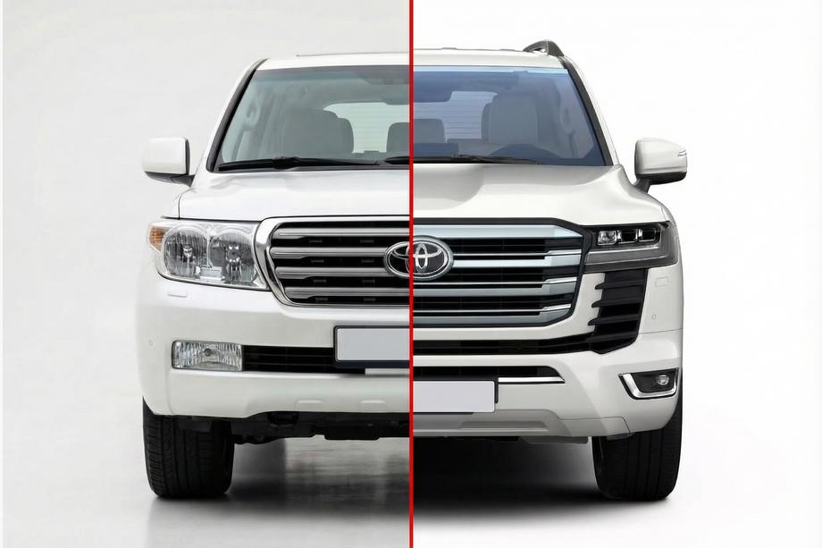 Toyota Land Cruiser 200 2007–2021 Facelift komplet za LC 300 High-Line (standardni komplet) Image