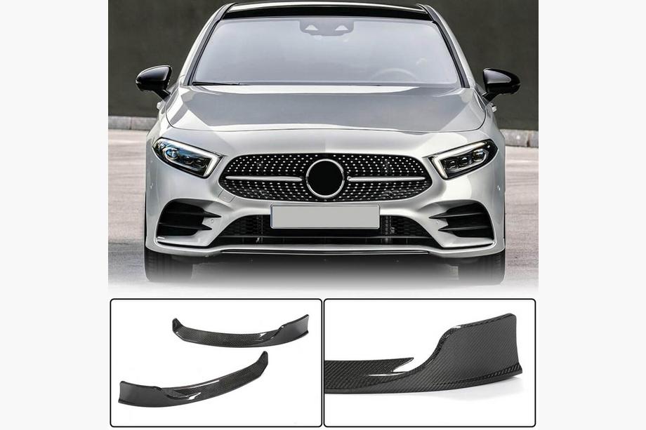 Mercedes A-class W177 2018– Obloge sprednjega odbijača Flap (za AMG-Line 2018-2021, karbon) Image