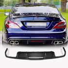 Mercedes CLS C218 2011–2018 Difuzor zadnjega odbijača (za Base/CLS63 AMG 2015-2018, karbon) fotografija 1