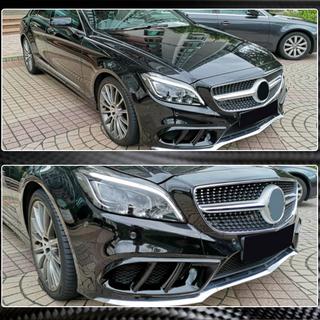 Karbonove obloge za sprednji odbijač (za AMG-Line SD 2015-2018) fotografija 3