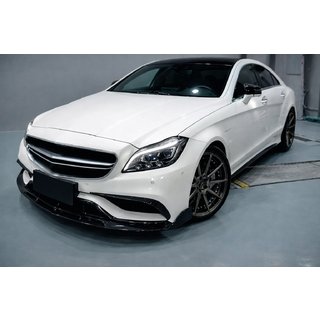 Lip spojler sprednjega odbijača Lip V2 (za CLS63 AMG SD 2015-2018, karbon) fotografija 3