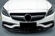 Mercedes CLS C218 2011–2018 Sprednji lip spojler odbijača (za CLS63 AMG SD 2015-2018, karbon) fotografija 2