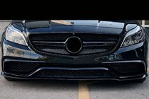 Mercedes CLS C218 2011–2018 Sprednji lip spojler odbijača (za CLS63 AMG SD 2015-2018, karbon) fotografija 5